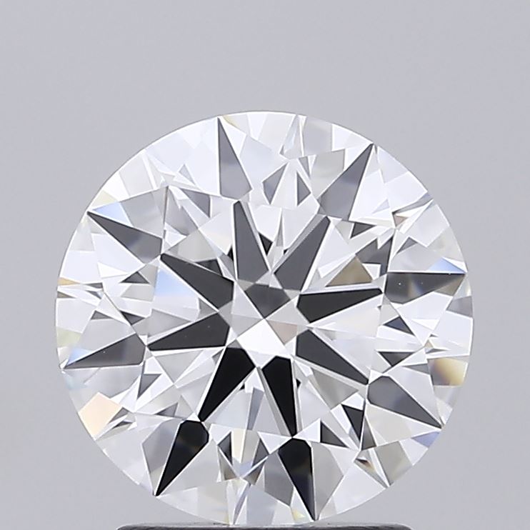 2.2ct Round D FL Lab Created Diamond