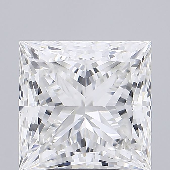 3ct Princess F VS1 Lab Created Diamond
