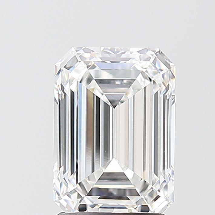 2.1ct Emerald E VVS2 Lab Created Diamond