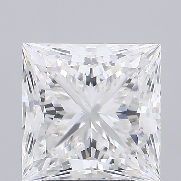 3.05ct Princess F VVS2 Lab Created Diamond