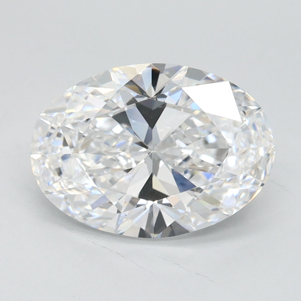 1.55ct Oval D VVS1 Lab Created Diamond