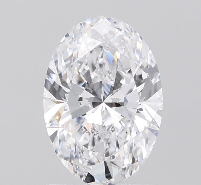 1.56ct Oval D VVS2 Lab Created Diamond