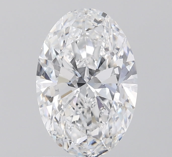 1.58ct Oval D VVS2 Lab Created Diamond