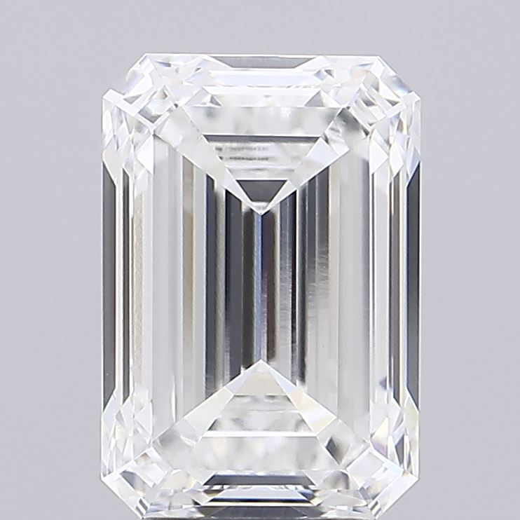 5.08ct Emerald F VVS1 Lab Created Diamond
