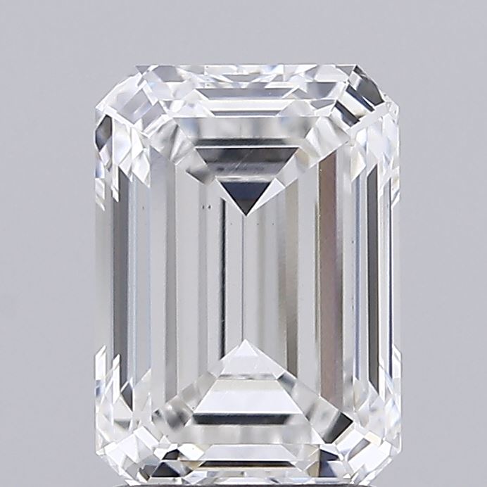 2.19ct Emerald E VS1 Lab Created Diamond
