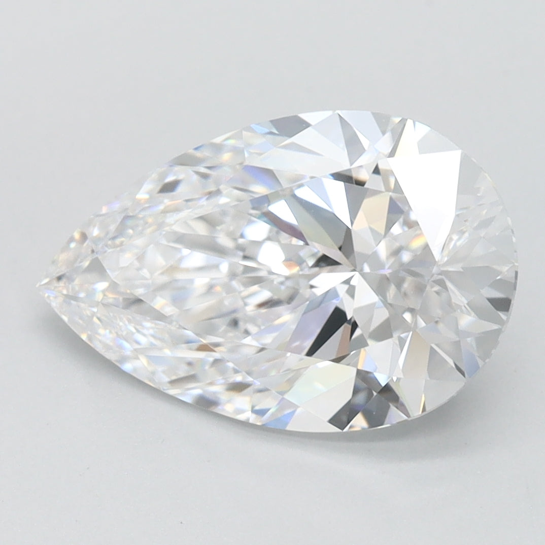 2.39ct Pear D IF Lab Created Diamond