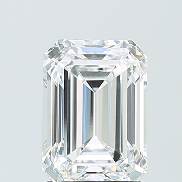 2.07ct Emerald D VVS2 Lab Created Diamond