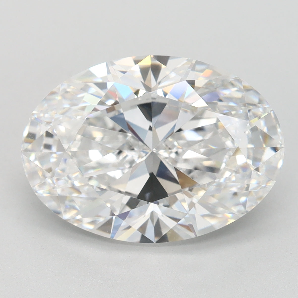 4.01ct Oval D VVS1 Lab Created Diamond