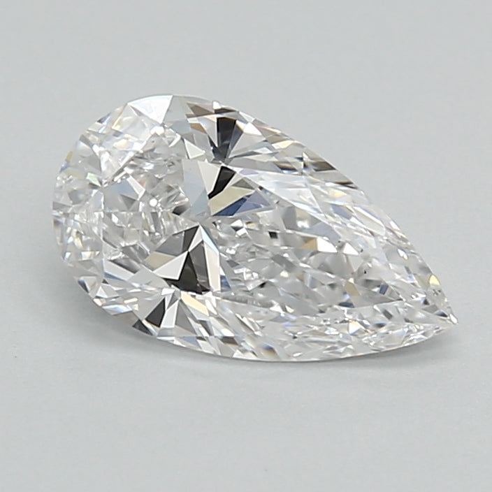 0.85ct Pear D VVS2 Lab Created Diamond