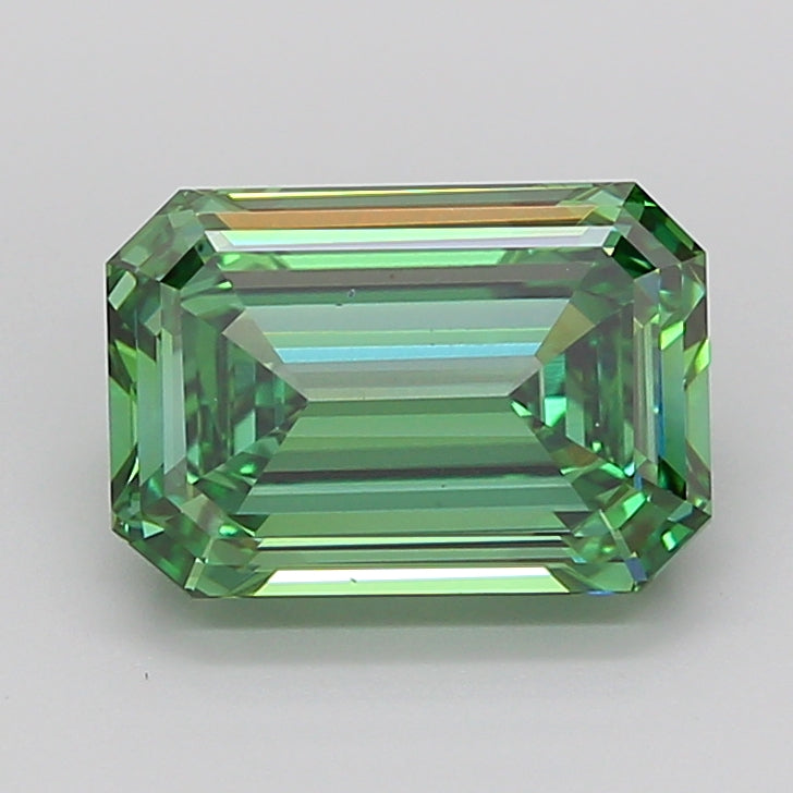 5.02ct Emerald VS2 Lab Created Diamond
