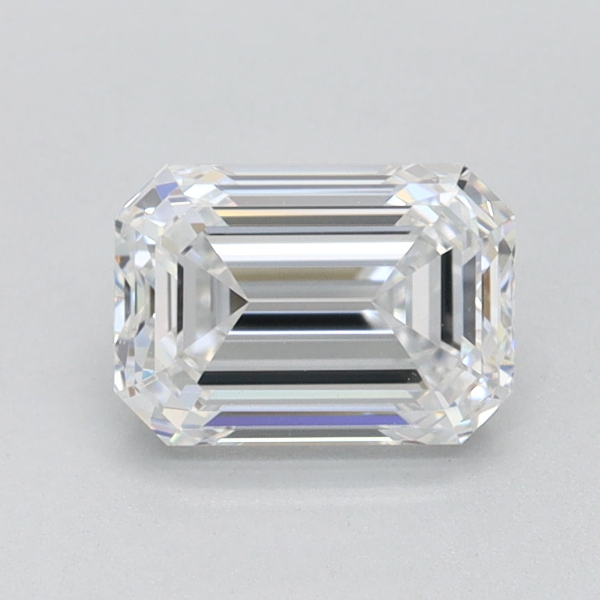 1.13ct Emerald D IF Lab Created Diamond