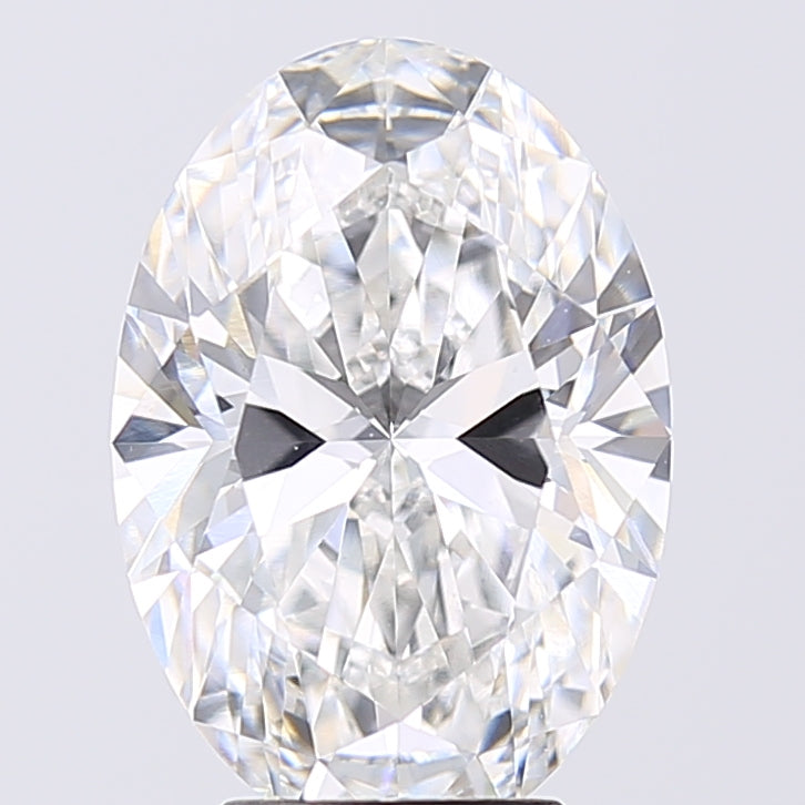 4.07ct Oval D VVS2 Lab Created Diamond