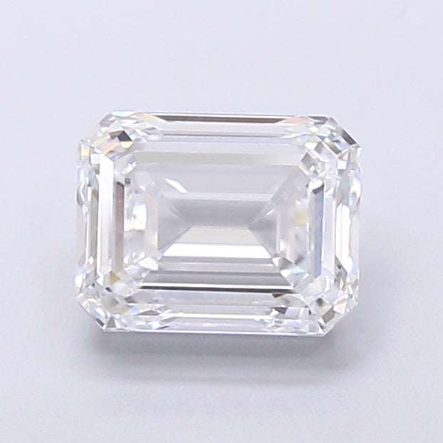3.02ct Emerald D VVS2 Lab Created Diamond