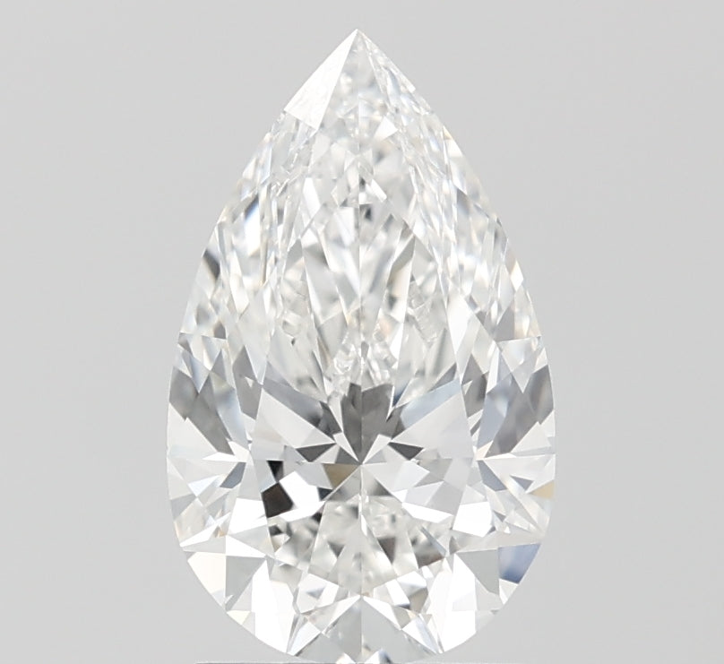 2ct Pear F VVS2 Lab Created Diamond