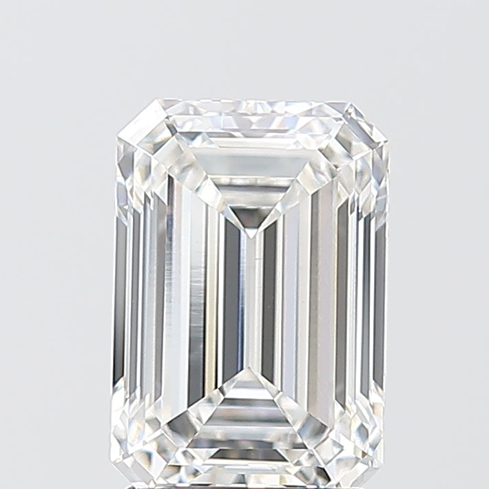 2.1ct Emerald E VVS2 Lab Created Diamond