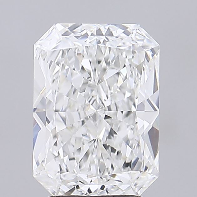 2.95ct Radiant E VVS1 Lab Created Diamond