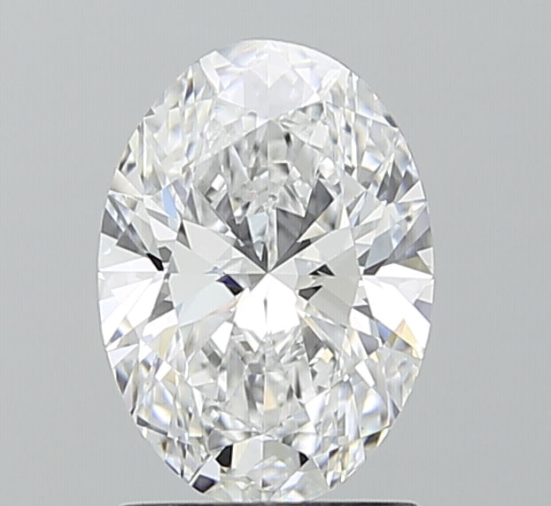 1.55ct Oval D VVS1 Lab Created Diamond