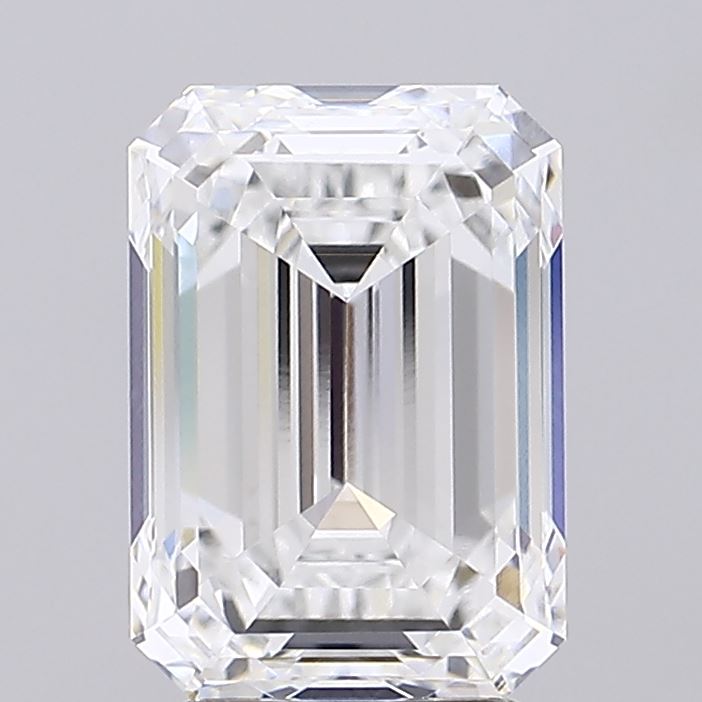 4.23ct Emerald D IF Lab Created Diamond