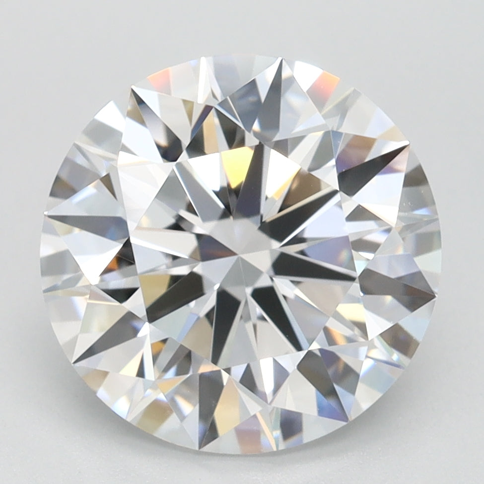 3.19ct Round D IF Lab Created Diamond