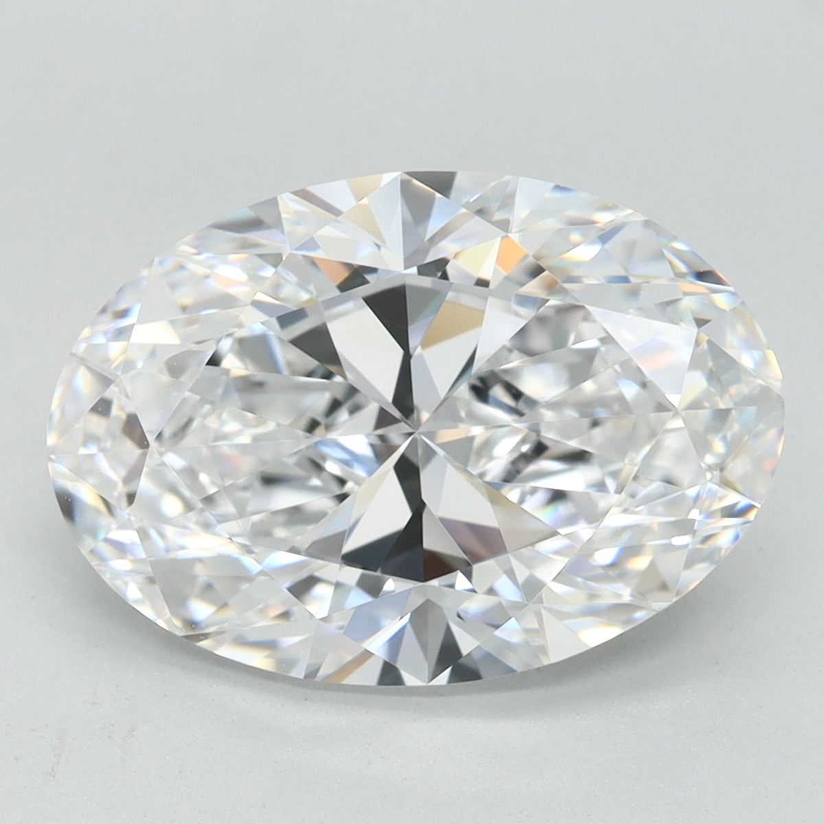 4.02ct Oval D IF Lab Created Diamond