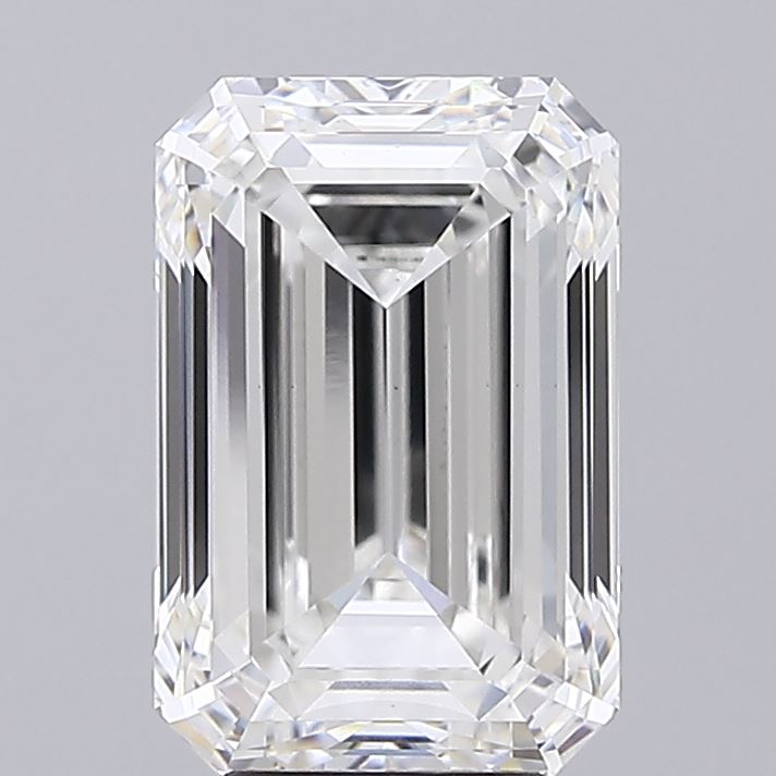 5.03ct Emerald F VVS2 Lab Created Diamond