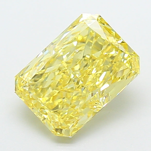 2.39ct Radiant VVS2 Lab Created Diamond