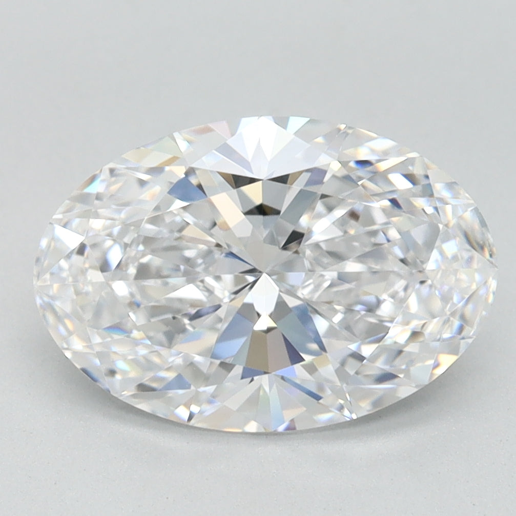2.11ct Oval D VVS1 Lab Created Diamond