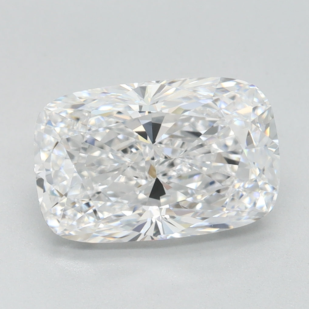 2.01ct Cushion D IF Lab Created Diamond
