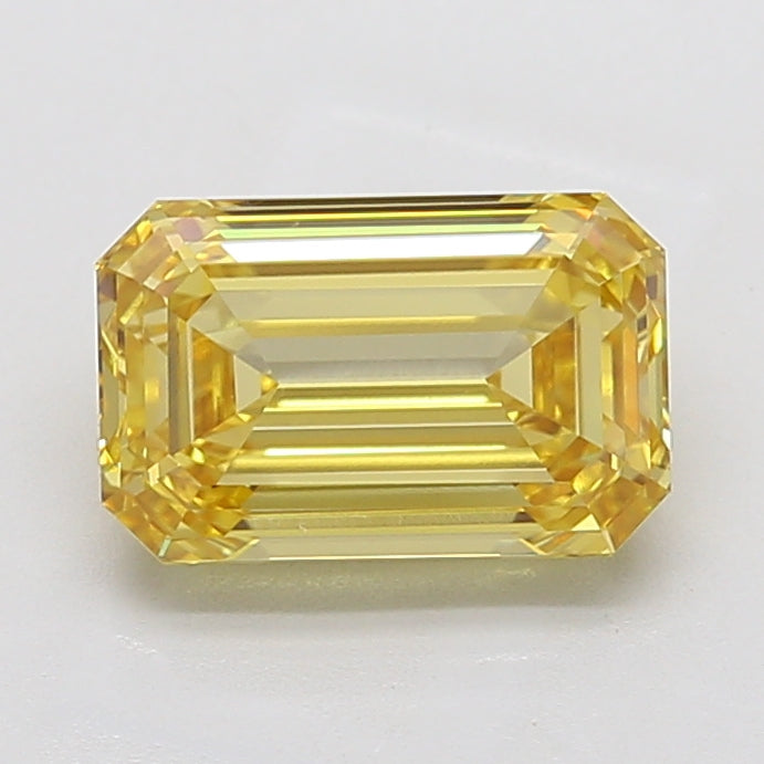4.01ct Emerald VVS2 Lab Created Diamond