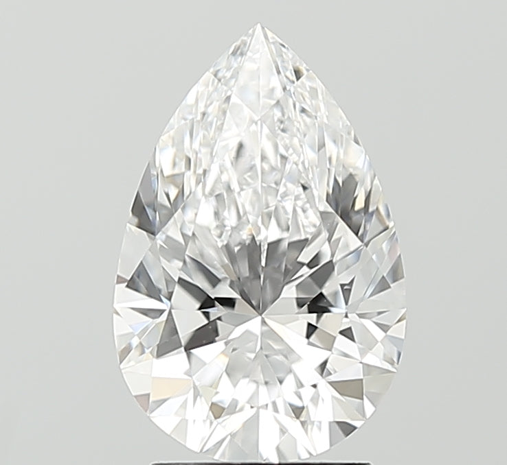 2.04ct Pear D VS1 Lab Created Diamond