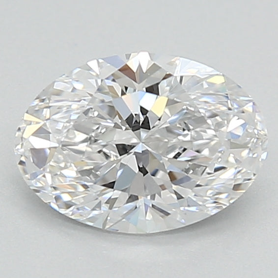 0.96ct Oval D VVS2 Lab Created Diamond