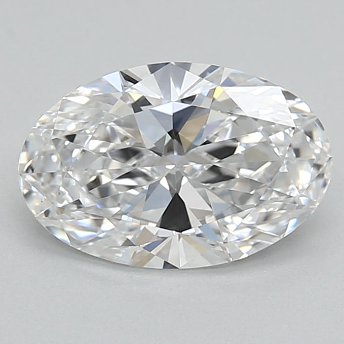 0.93ct Oval D VVS2 Lab Created Diamond