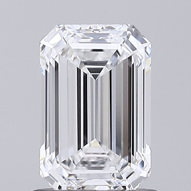 1ct Emerald D VVS2 Lab Created Diamond