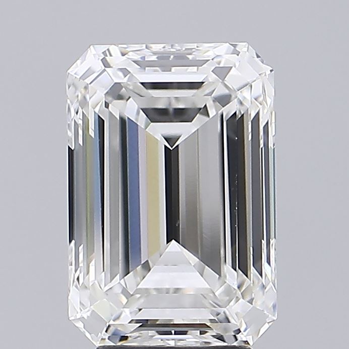 5.08ct Emerald E VVS2 Lab Created Diamond