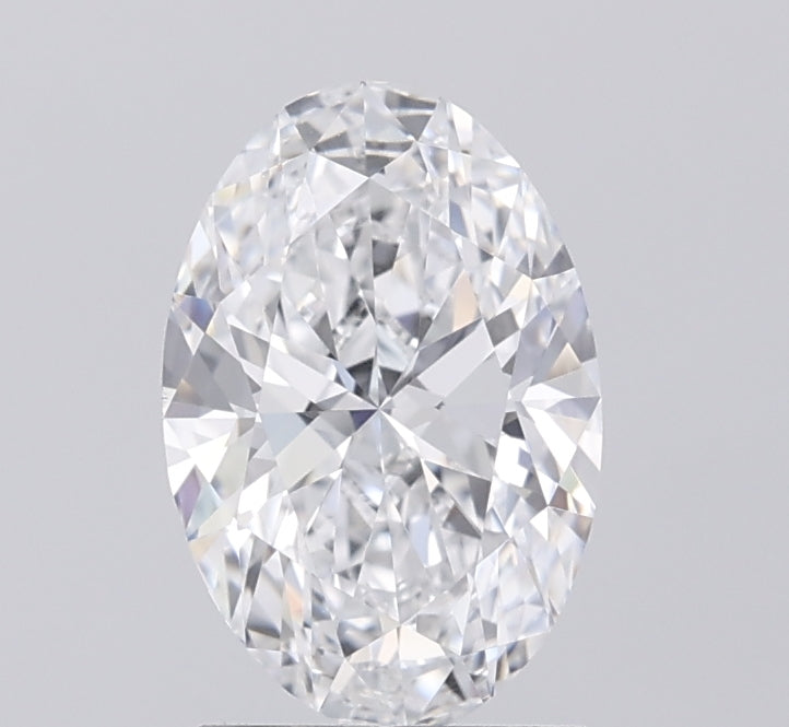 1.55ct Oval D VVS1 Lab Created Diamond