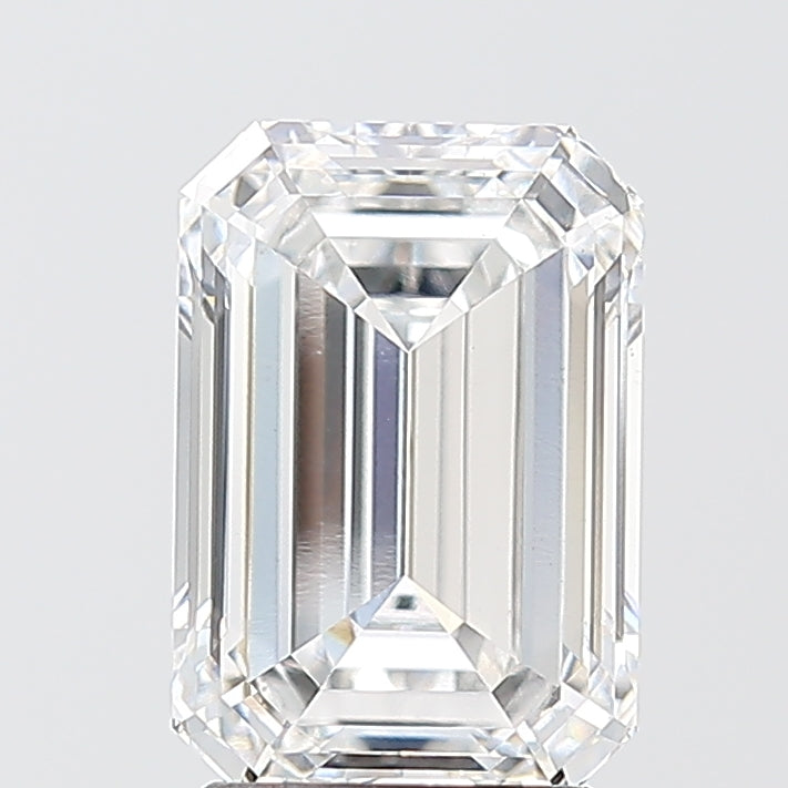2.51ct Emerald D VS1 Lab Created Diamond