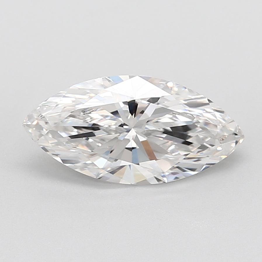 3.67ct Marquise D IF Lab Created Diamond