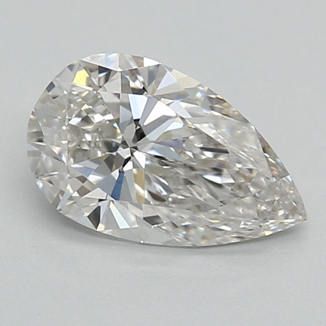 0.95ct Pear F VVS2 Lab Created Diamond