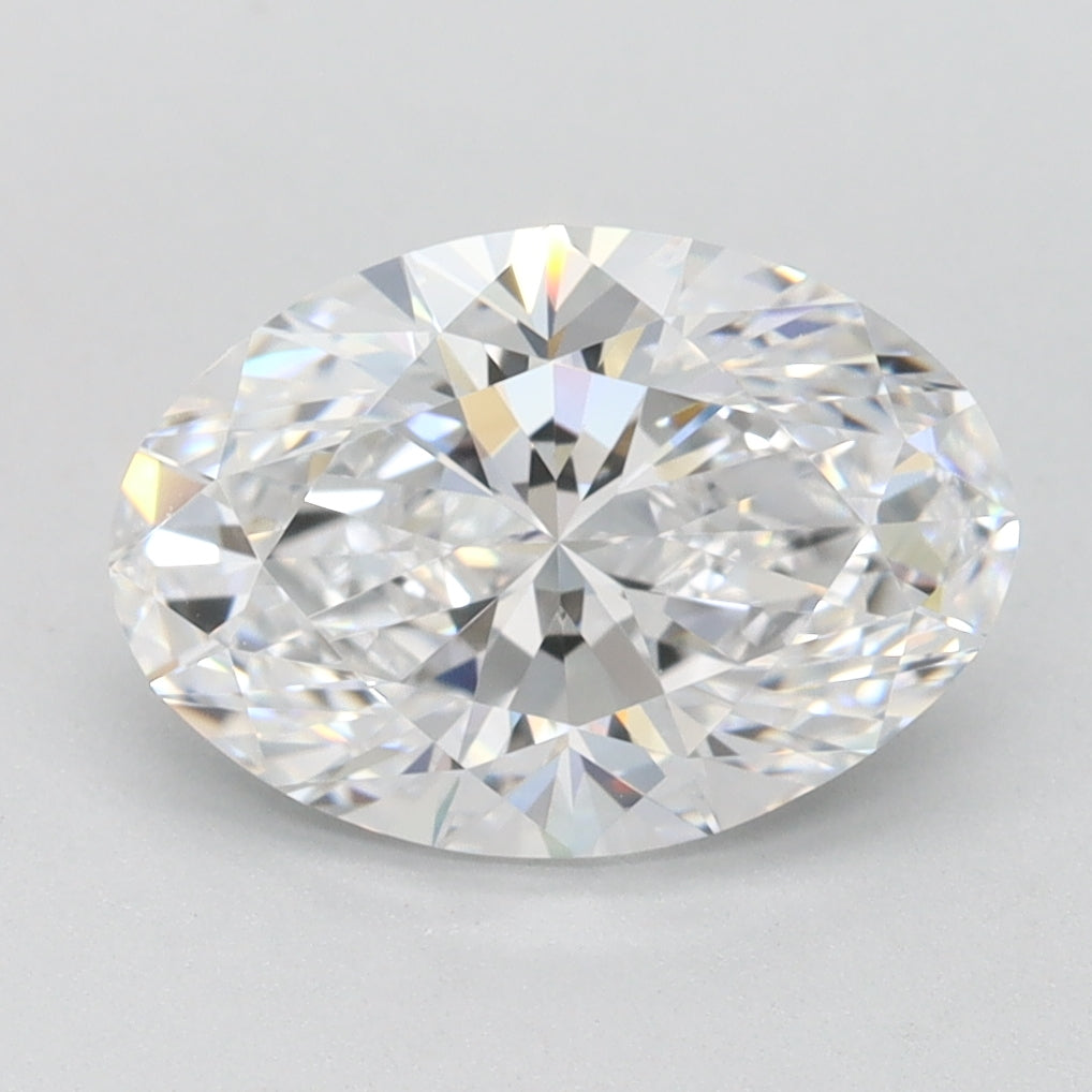 1.95ct Oval D VVS1 Lab Created Diamond