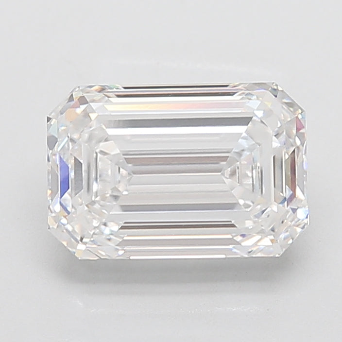 5.07ct Emerald D VVS1 Lab Created Diamond