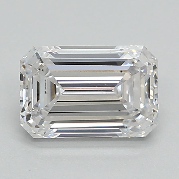 1.09ct Emerald D VS2 Lab Created Diamond