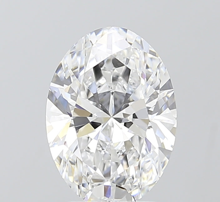 2.03ct Oval D VVS2 Lab Created Diamond