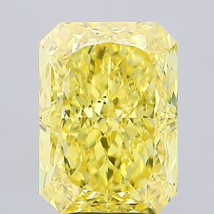 5.17ct Radiant VS2 Lab Created Diamond