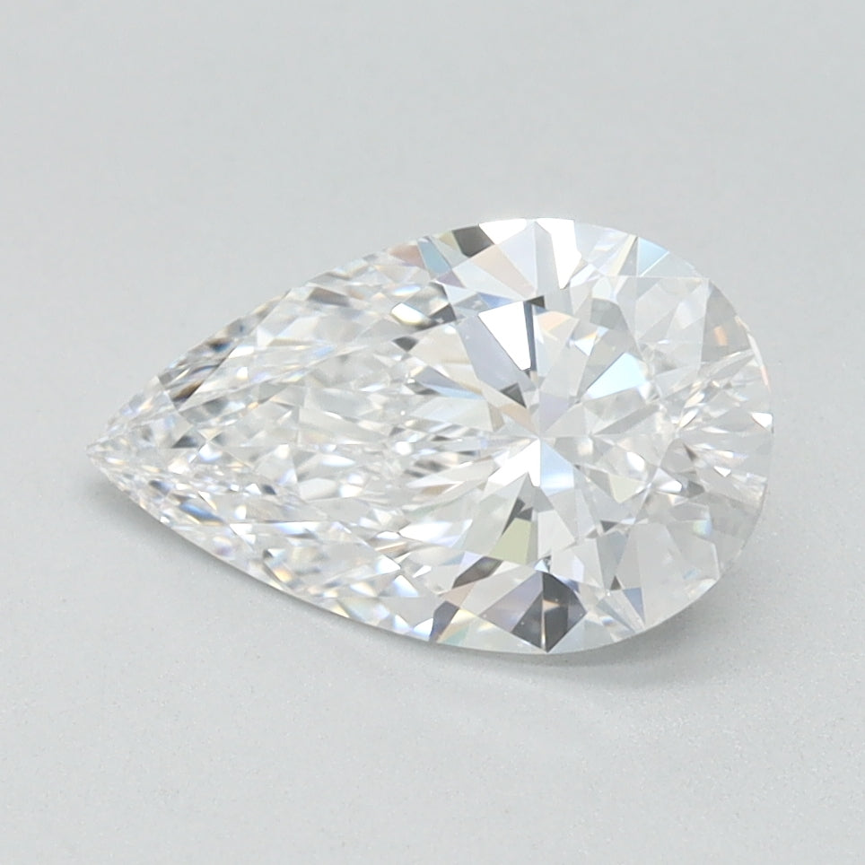 1.02ct Pear D IF Lab Created Diamond