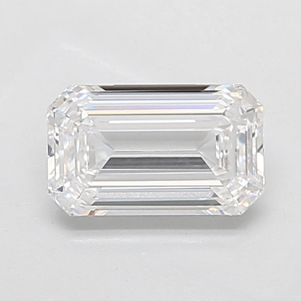 2.01ct Emerald D VVS2 Lab Created Diamond