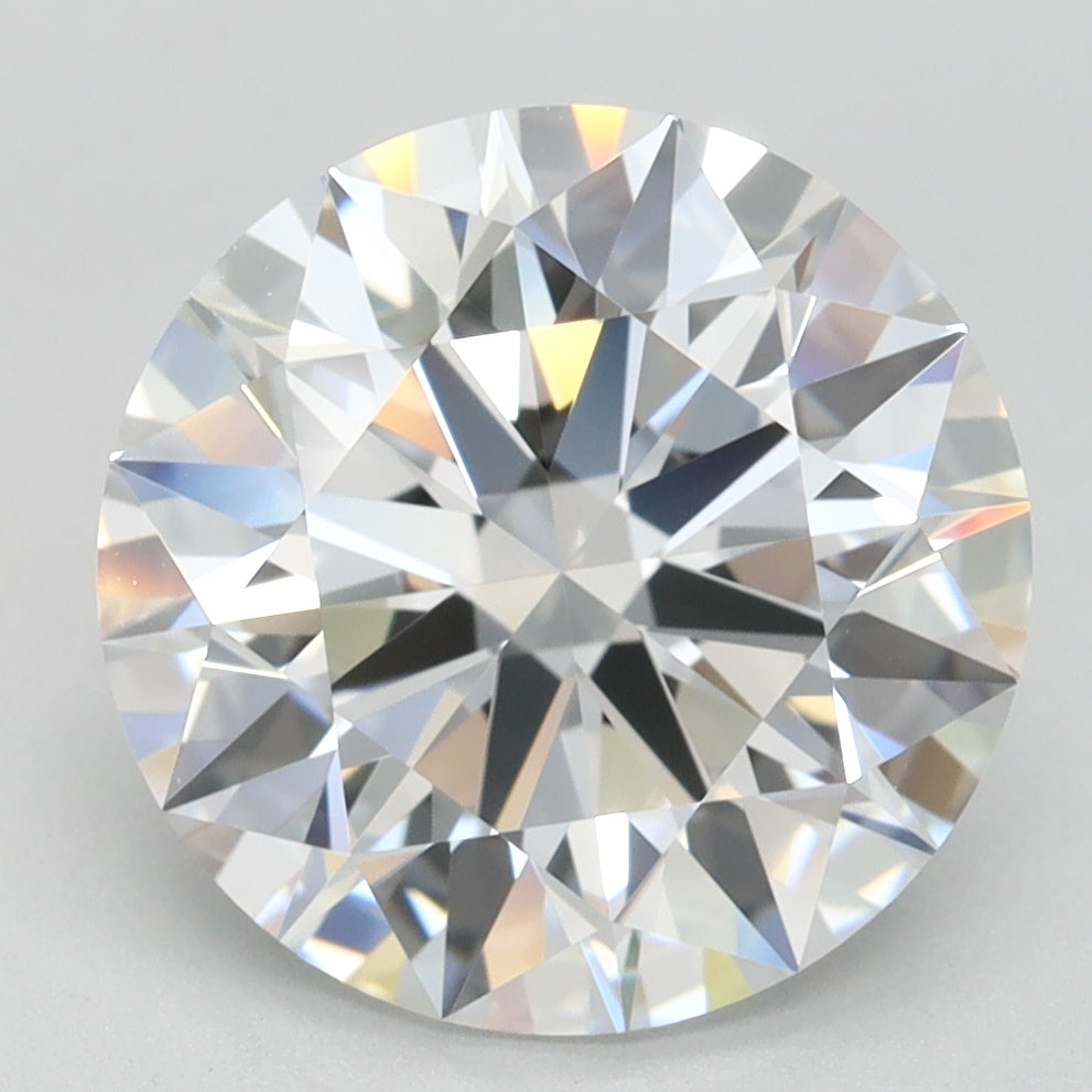 3.66ct Round D VVS1 Lab Created Diamond