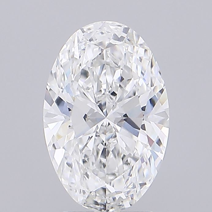 2.89ct Oval E IF Lab Created Diamond