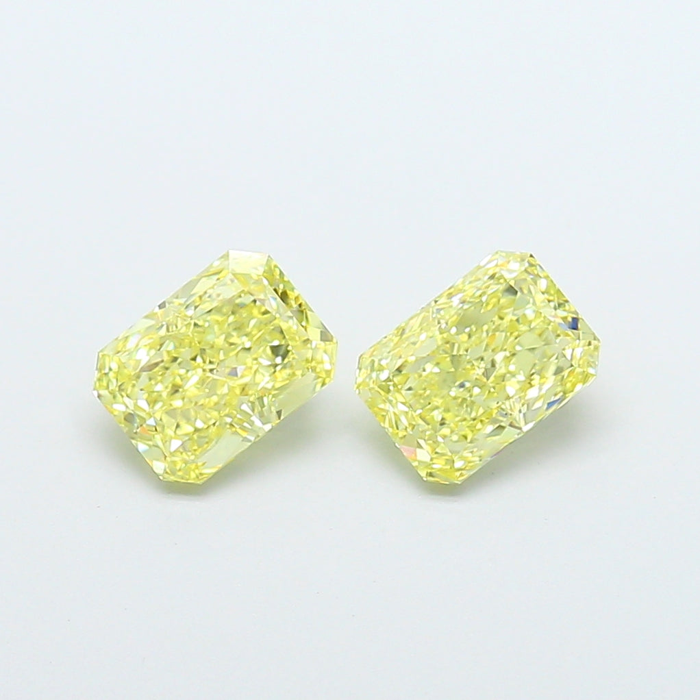 1.17ct Radiant VVS2 Lab Created Diamond