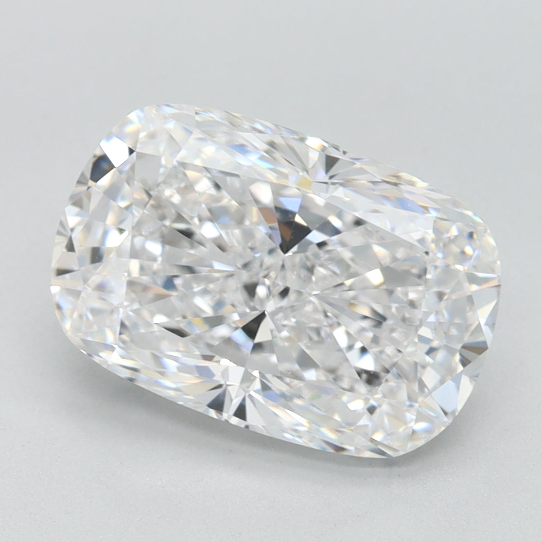 3ct Cushion D IF Lab Created Diamond
