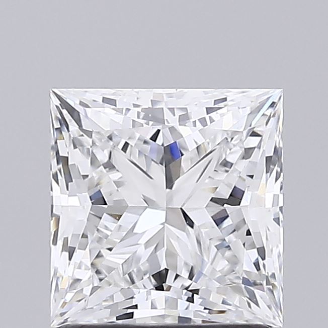 1.52ct Princess D VVS2 Lab Created Diamond